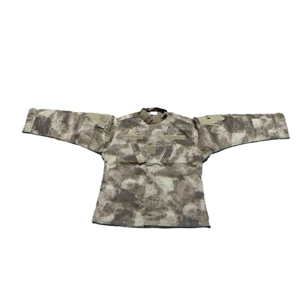 2X Atacs Multi Camo Polysar Premium Cut Fabric Tactical Combat Top Size X-Large-Regular