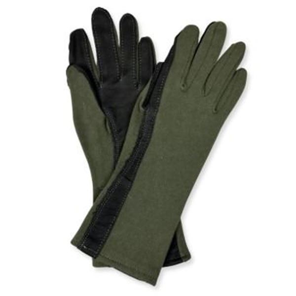 2X Combat Vehicle Nomex Crewman (CVC) Gloves, Army Green Size 8