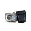 Image 1 : 1x Stainless Chain Link Handcuffs with Belt Case