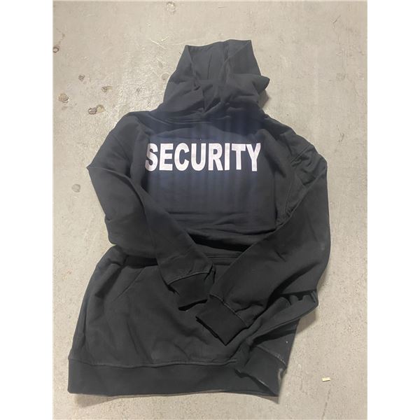 2X Security Hoody Black Size XL