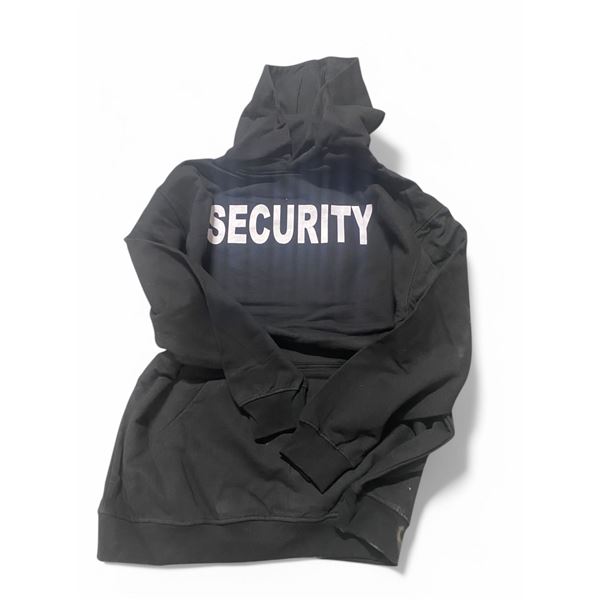 2x Security Hoody Black Size XL