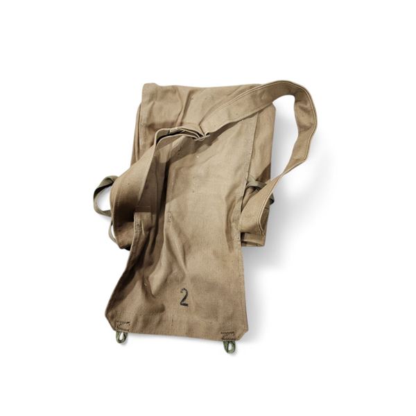 2X CZ HAVERSACK CANVAS SIDE BAG MINI- KHAKI COLOR