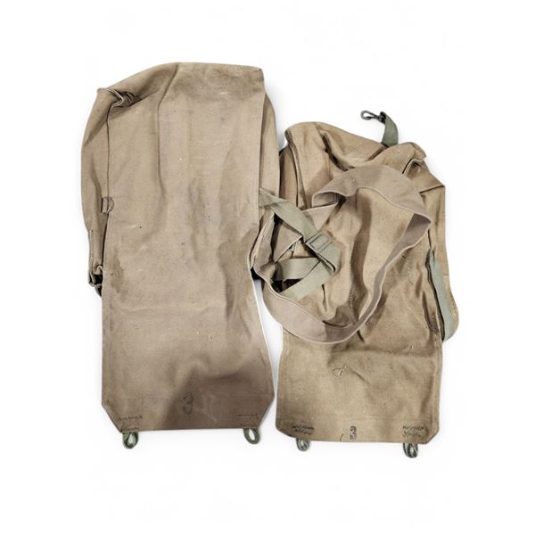 2X CZ HAVERSACK CANVAS SIDE BAG MINI-KHAKI 1980'S