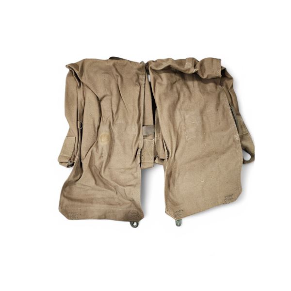 2X CZ HAVERSACK CANVAS SIDE BAG MINI-KHAKI 1980'S