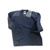 Image 1 : 2X   V-NECK DARK NAVY SECURITY SEATER WITH EPAULETS  SIZE  X-LARGE