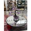 Image 2 : 4.5 inch  AMETHYST CRYSTAL TREE WITH AMETHYST BASE  7 BRANCH