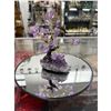 Image 3 : 4.5 inch  AMETHYST CRYSTAL TREE WITH AMETHYST BASE  7 BRANCH
