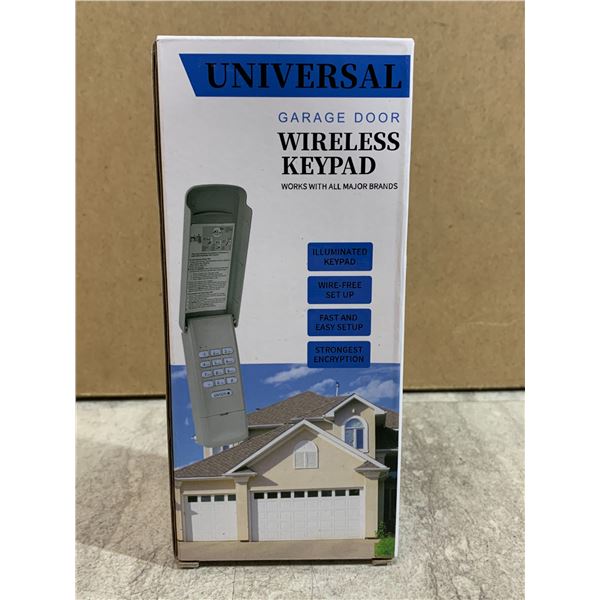 Universal Garage Door Wireless Keypad