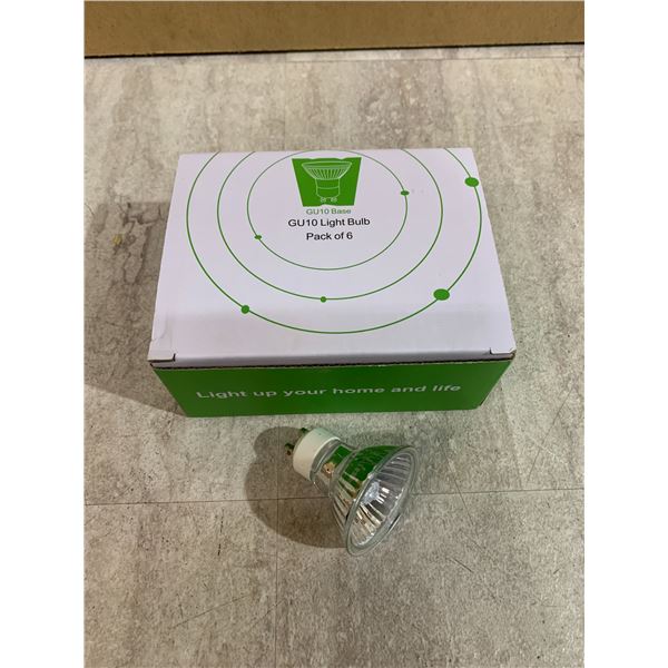 Gu10 Lightbulbs Pack of 6