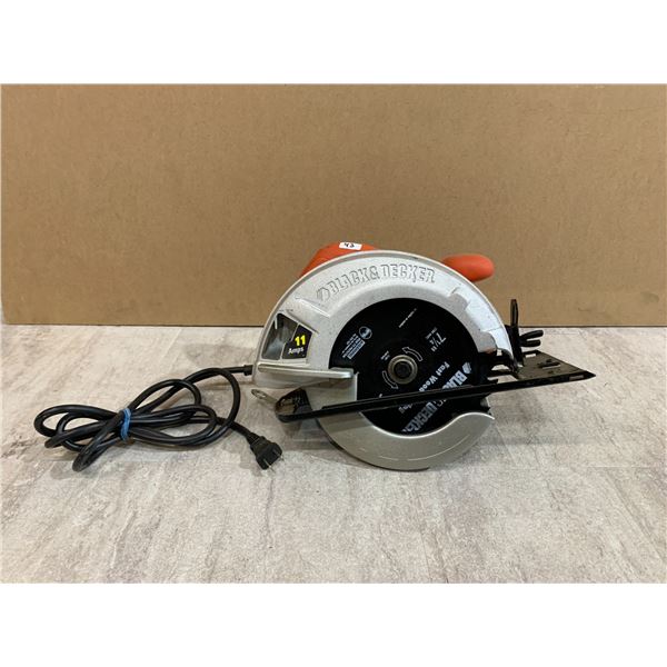 Black And Decker 7 1/4in Circular Saw Model CS1000