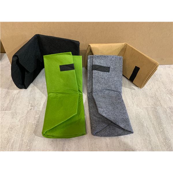 Pack of 4 - 10 Gallon Potato Growing Bags With Flap