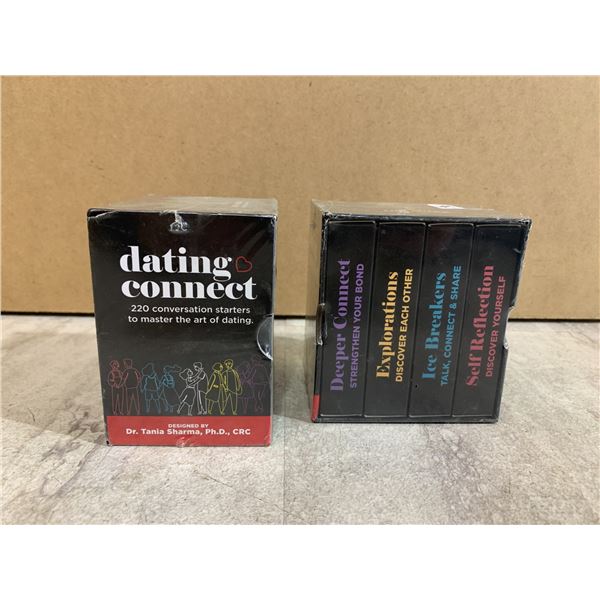 Lot of 2 Dating Connect 220 Conversation Starters To Master The Art of Dating