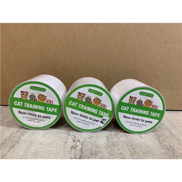 Lot of 3 Cat Training Tape