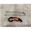 Image 1 : Orange and Black Keychain Knife