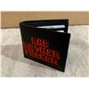 Image 1 : Bad Mother Fucker Leather Wallet Red Stitch