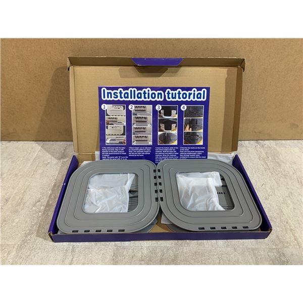 Lock Sheet Holders Light Grey Colour
