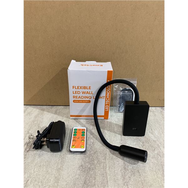 Flexible LED Wall Reading Light 5V2A USB Output