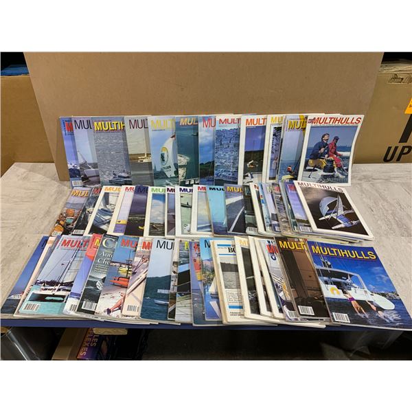Lot of 55 Multihulls Magazines