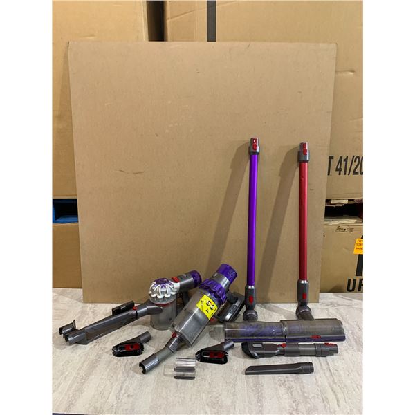 Lot of 2 Handheld Dyson Vacuums w/ Accessories