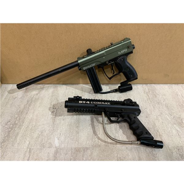 Lot of 2 Paintball Guns - Spyder MR1 & BT-4 Combat
