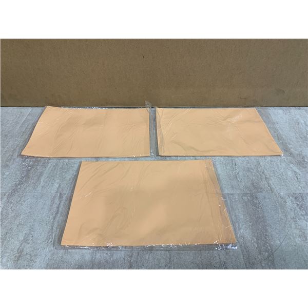 3 Pcs - 12in x 8in Fake Skin for Tattoo Practice
