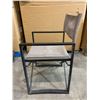 Image 4 : Folding Metal Director Patio Chair