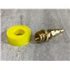 Image 1 : Timsec 1LB Propane Disposal Regulator - Brass