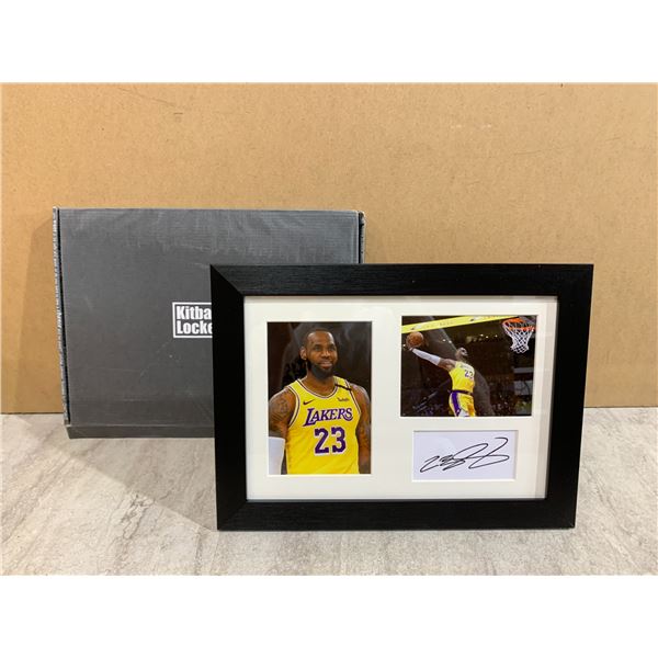 Kitbags & Lockers 12 x 8 A4 Lebron James LA Lakers Photo
