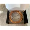 Image 2 : Battery Operated LED String Lights - Red - 2 Pack