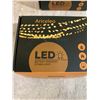 Image 3 : Battery Operated LED String Lights - Red - 2 Pack
