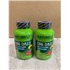 Image 1 : Lot of 2 Bottles - Naturelo One Daily Multivitamin For Men - 60 x 2 Vegetarian Capsules