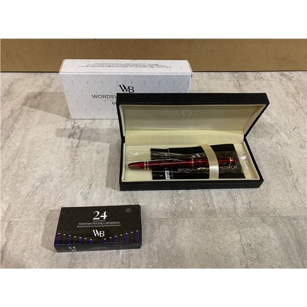 WB Wordsworth & Black Literary Artistry Fountain Pen