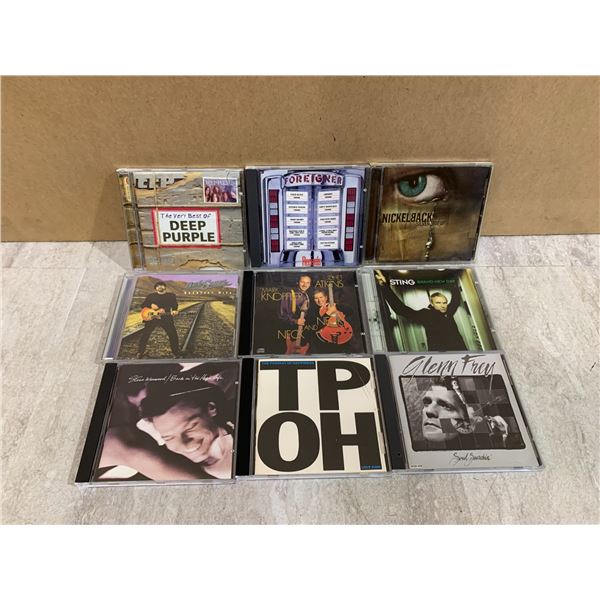Lot of 9 CDs Foreigner / Deep Purple / Nickleback And More