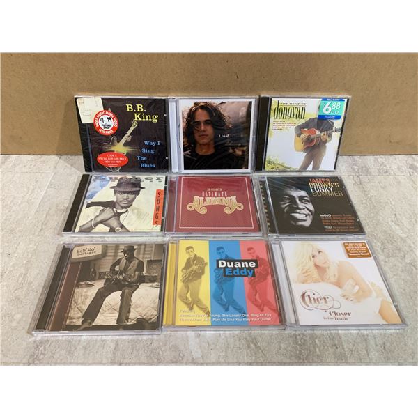 Lot of 9 CDs