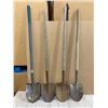 Image 1 : Lot of 4 Spade Shovels