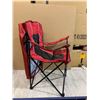 Image 10 : Red Folding Camping Chair