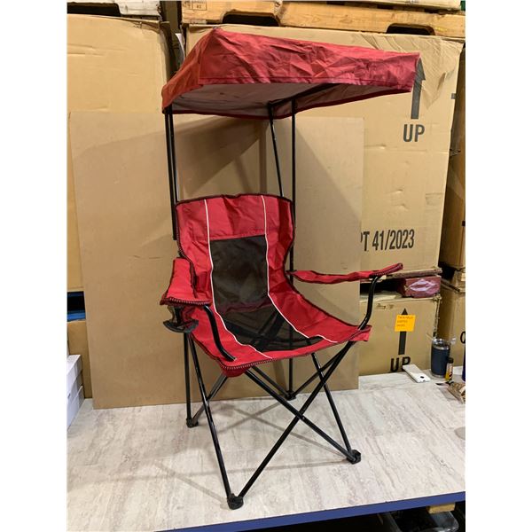Red Folding Camping Chair