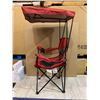 Image 4 : Red Folding Camping Chair