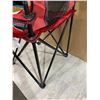 Image 7 : Red Folding Camping Chair