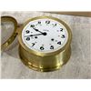 Image 10 : Stock Burger Brass  Ships Clock