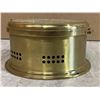 Image 8 : Stock Burger Brass  Ships Clock