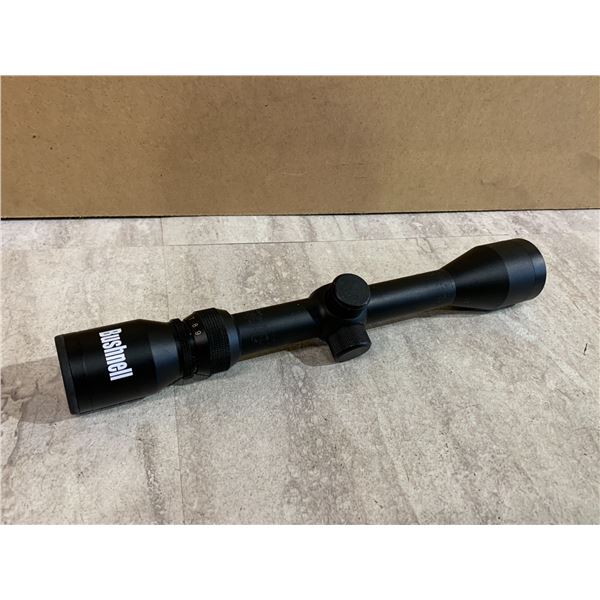Bushnell 3-9x40 Rifle Scope Featuring a Clear Objective Lens