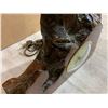 Image 3 : Live Edge Wooden  Burl Clock