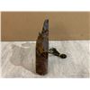 Image 5 : Live Edge Wooden  Burl Clock