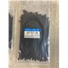 Image 2 : 500 Count Zip Ties 5 Different Sizes Black