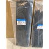 Image 4 : 500 Count Zip Ties 5 Different Sizes Black