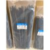 Image 5 : 500 Count Zip Ties 5 Different Sizes Black