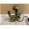 Image 6 : Steam Punk Table Lamp Playing Guitar