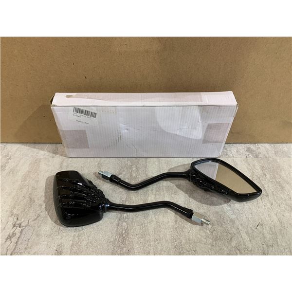 1 Pair Universal Motorcycle Rearview Side Mirrors