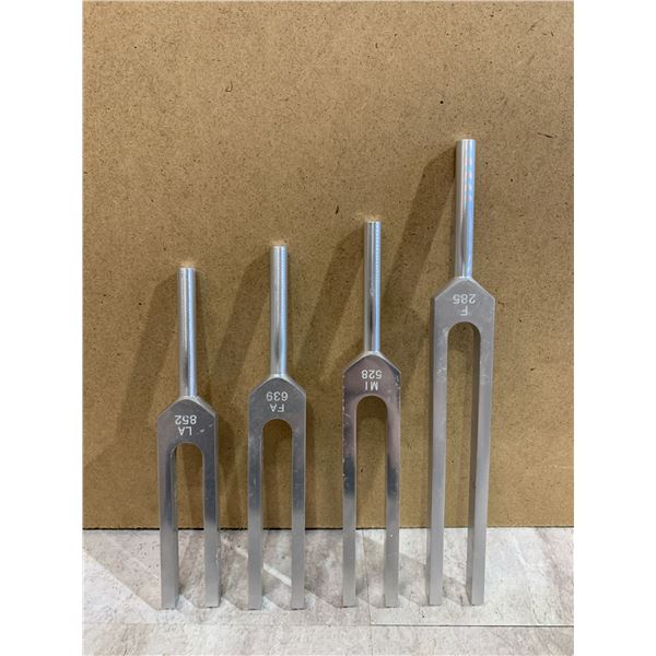 Lot of 4 Tuning Forks